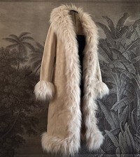 Penny Lane Afghan Coat Faux