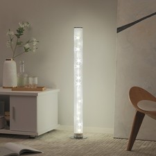 HOMCOM RGB Floor Lamps LED Corner Lamp with Remote Control Mood Lighting