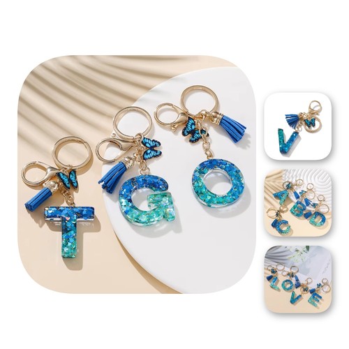 Resin alphabet letter - resin, initial