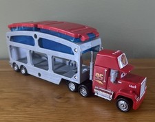 Disney Pixar Cars Colour Changers Mack Transporter Dip & Dunk Trailer