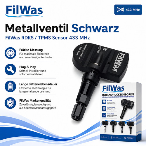 Filwas tpms sensor - 4x,