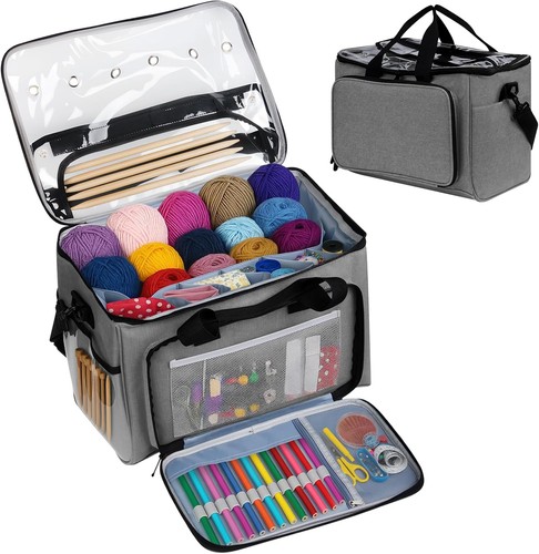 Knitting bag for yarn - knitting, storage