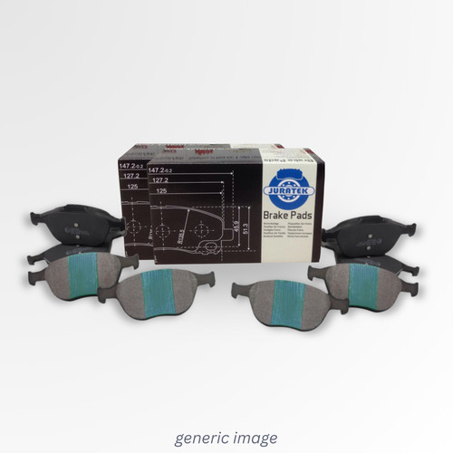Juratek front rear pads - juratek, fits