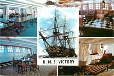 Picture Postcard: H.M.S. VICTORY (MULTIVIEW)