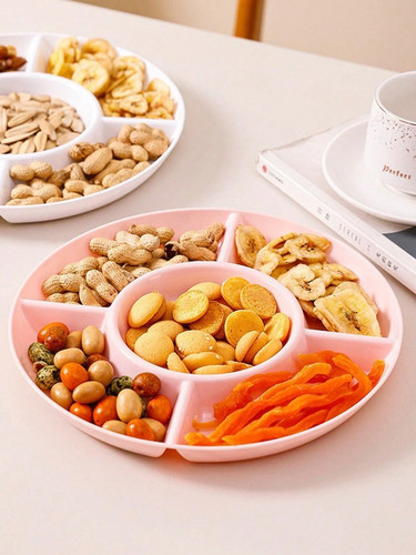 Party divided snack plate - party,