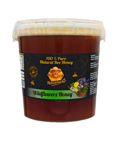 100 natural honey - natural, 1.5