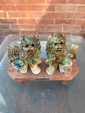 Pair japanese okinawa shisa - okinawa,
