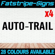 AUTO TRAIL NAME TEXT STICKERS