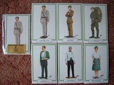 Postcards - INTELLIGENCE CORPS.  6 card set.  Mint Condition.