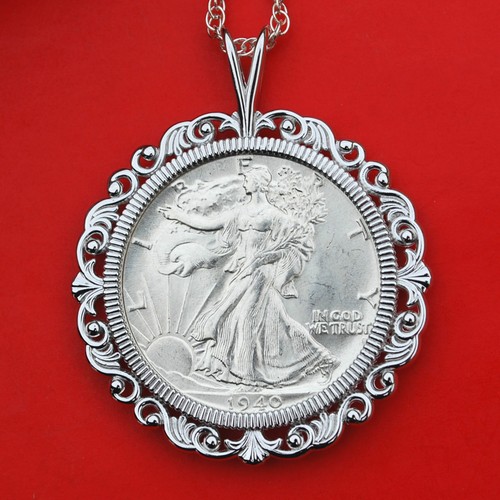 1940 walking liberty - walking, silver