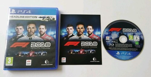 2018 ps4 playstation game - f1,