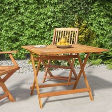 Folding Garden Table 90X90X75
