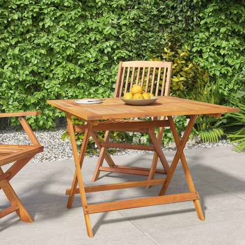 Folding garden table 90x90x75 - garden,