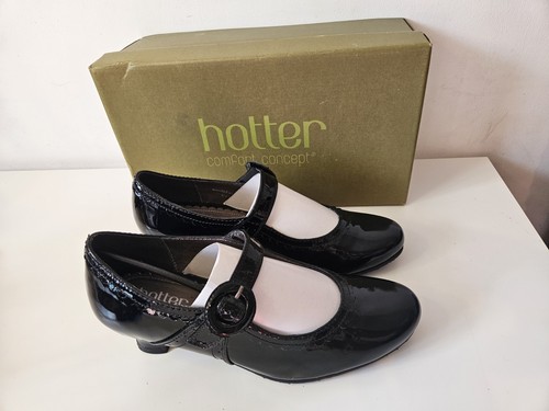 Hotter charleston black patent - charleston,