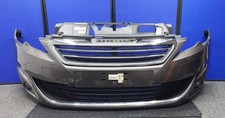 2015 PEUGEOT 308 MK2 T9 COMPLETE FRONT BUMPER IN KKS - MOKA