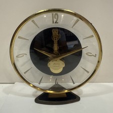 MCM Mechanical Wind-Up Clock – Fully working– Kaiser, W. Germany 