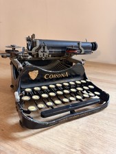 Antique CORONA  Typewriter –