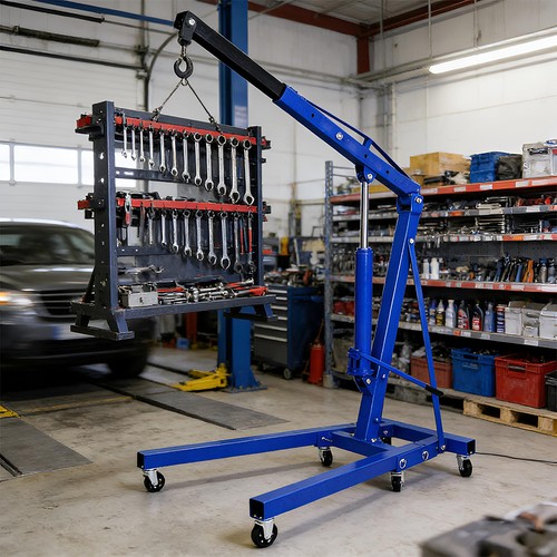 Hydraulic crane ton folding - 1,