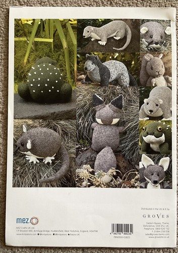 Knitting pattern book woodland - knitting,