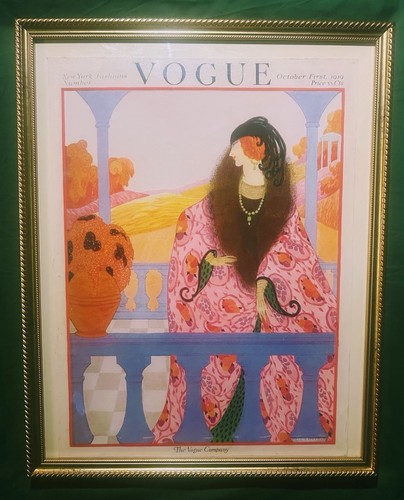 Vogue vintage cover - vogue, art