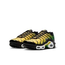 Nike Air Max Plus TN GS Kids Trainers 'Black/Yellow' Size UK 4 New In No Lid Box