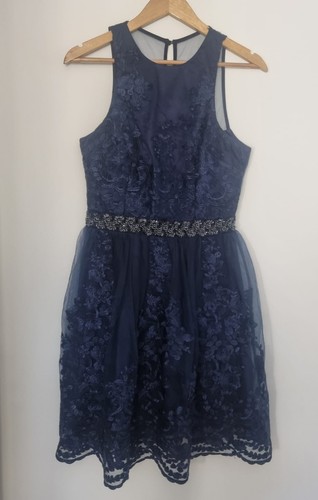 Lipsy vip dress - vip, navy
