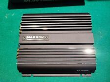 Rare Old School Hi-Fi Macrom Car Amp - 42.27 HTF Sq Hq Car System Vintage Sql