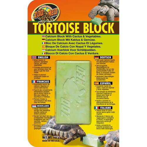 Zoo med tortoise - med, block