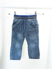 NEXT Baby Boys 12-18 Months Blue Denim Jeans Trousers Bottoms Clothes Comfy