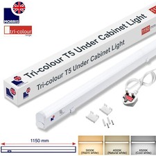 LED Under Cabinet Light T5 Linkable Kitchen Light Cupboard Light 3 Colours Strip