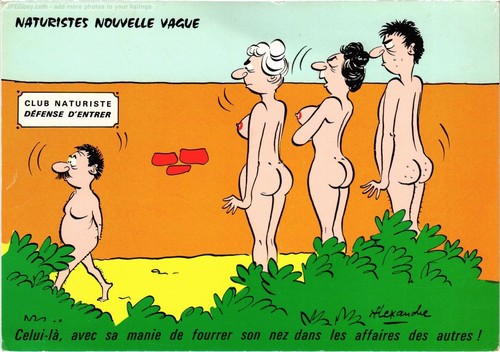 Cpm naturists naturist humor - cpm,
