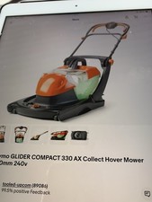 Flymo Easy Glide 330ax Electric Grass Lawnmower Used Once. Excellent Condition.