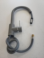 Blanco MIDA-S Silgranit Look Pull Out Kitchen Tap - Volcano Grey 