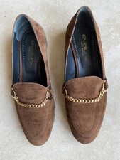 Evaluna Italian Brown Suede Loafer  Shoes Size UK 4.5 or EU 37.5