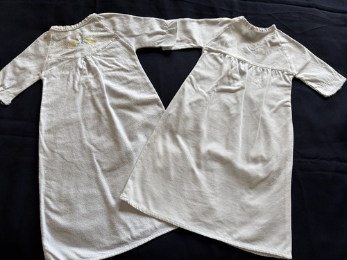 Two vintage baby white - two,