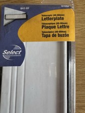 Telescopic 40-80mm Post Port Letterplate Black Frame/S.A.A Flap 10.5"