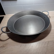 38CM ERNESTO Paella Pan Teflon Non Stick 2 Handled Large Pan
