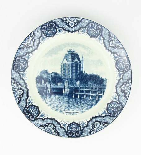 Vintage delft blue wall - delft, plate