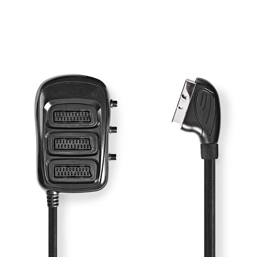 Nedis scart switch - scart, 3-in