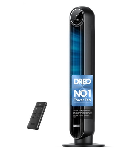 Dreo 20db silent tower fan - dreo,
