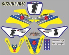 Suzuki JR50 Graphics Decals