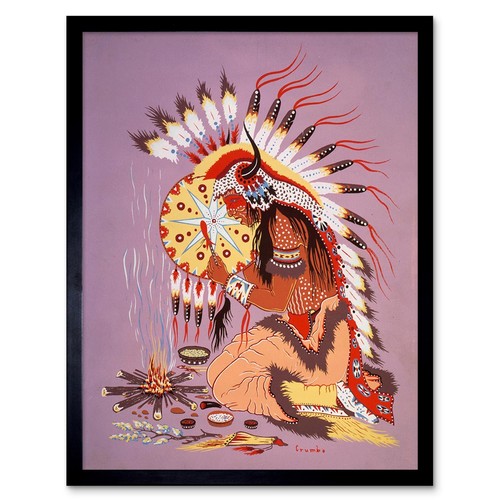 Painting native american - painting,