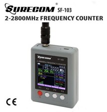 SURECOM SF-103 Portable Frequency Counter 2MHz-2.8GHz with TFT Color Display