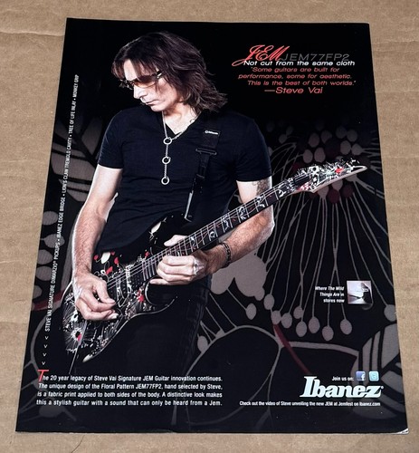 Steve vai ibanez - guitars,