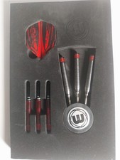 tungsten darts used rare Ted Hankey Winmau Onyx x 2 sets one with box new points