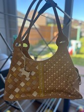Yellow Radley Leather handbag