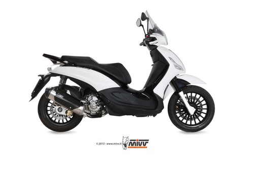 Mivv full exhaust stainless - exhaust,
