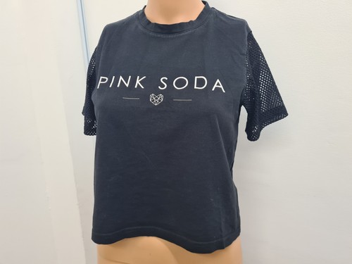 Pink soda sport black logo - soda,