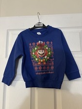 Super Mario Christmas Jumper