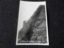 Climbing Arrow Ridge Gt Gable Postcard Rydal Ambleside Keswick Social History -